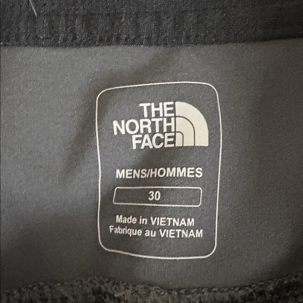 The North Face Men's Dark Gray Athletic Drawstring Shorts Size 30